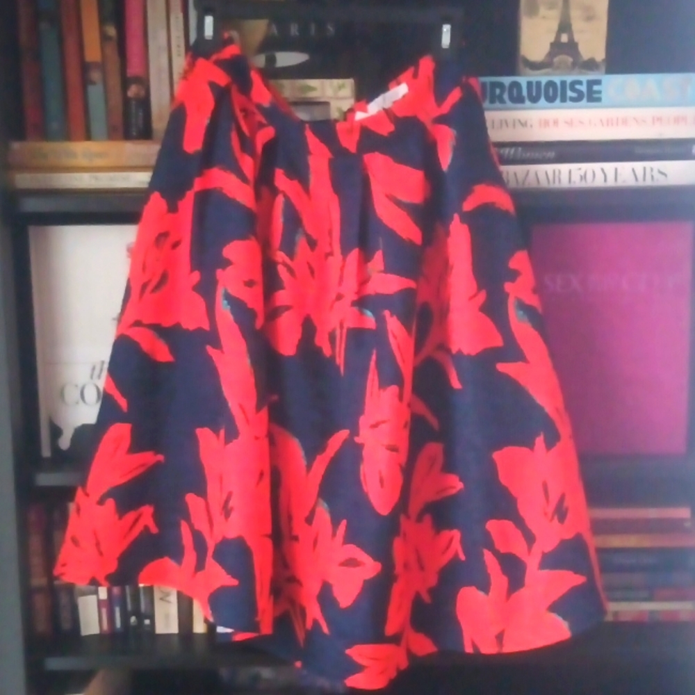 Beautiful floral midi skirt